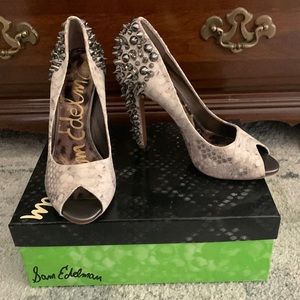 NWT Sam Edelman Spiked Heels